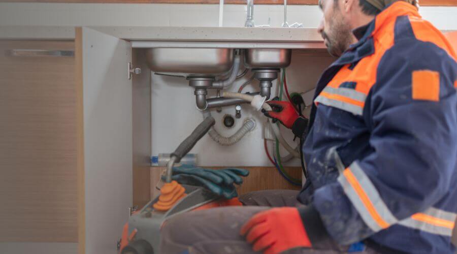 Professional slab leak plumber services in Jbphh, HI